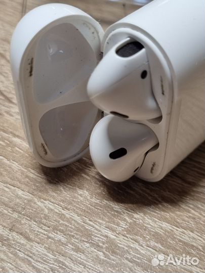 Беспроводные наушники apple airpods 2 А1602