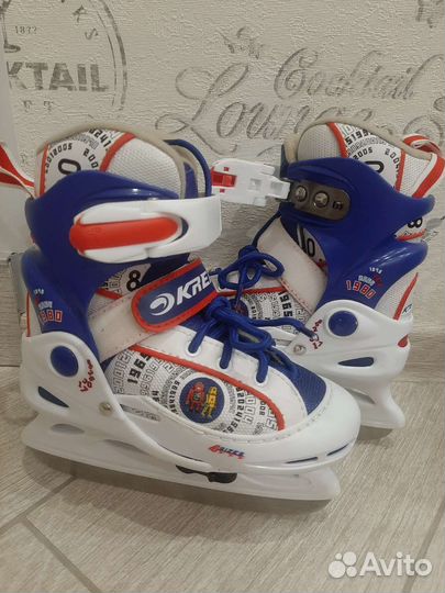 Коньки детские раздвижные 26 29