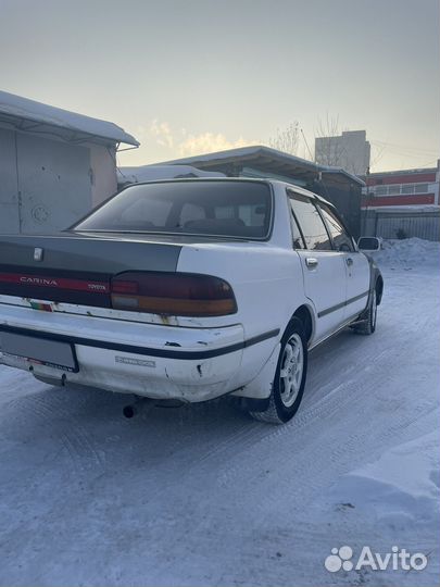 Toyota Carina 1.5 МТ, 1991, 200 000 км