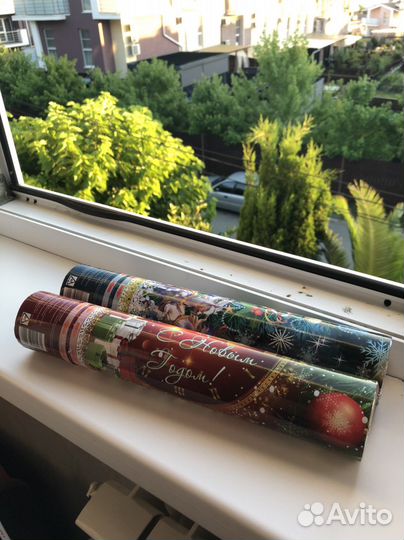 Хлопушки «золотое конфетти»