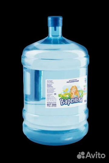 Тара для воды, банка 19 литров