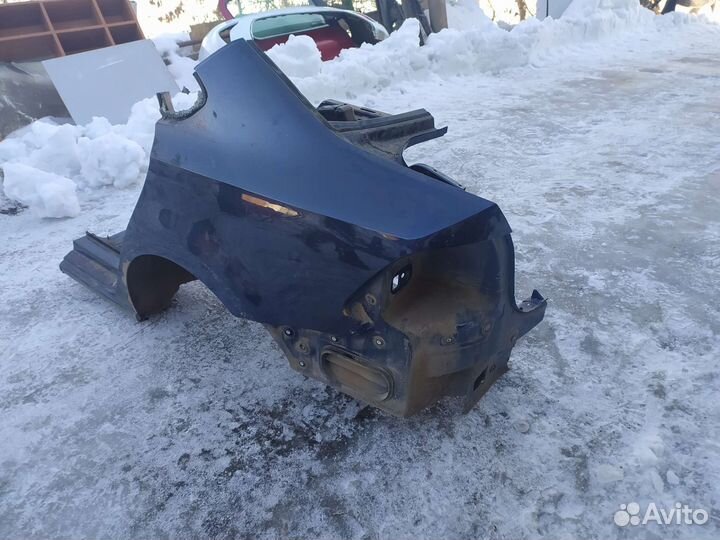 Заднее левое крыло Volkswagen Polo седан