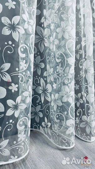 Штора тюль органза