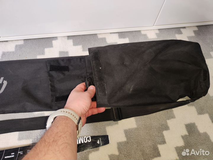 Комплект беговые лыжи, палки, чехол Quechua