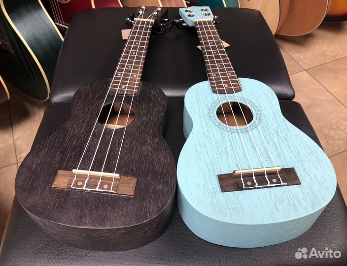 Укулеле сопрано. Индонезия (разные цвета)