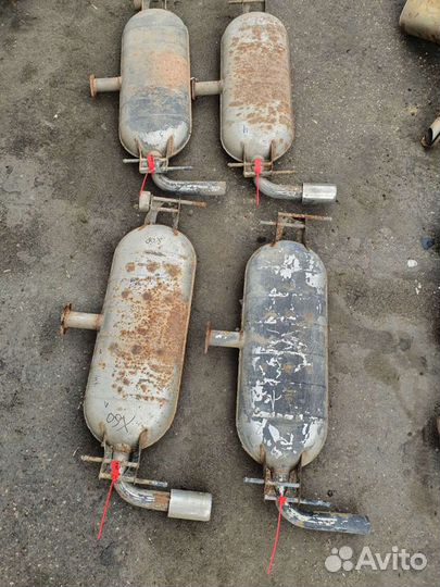 Глушитель бочка для Lifan X60