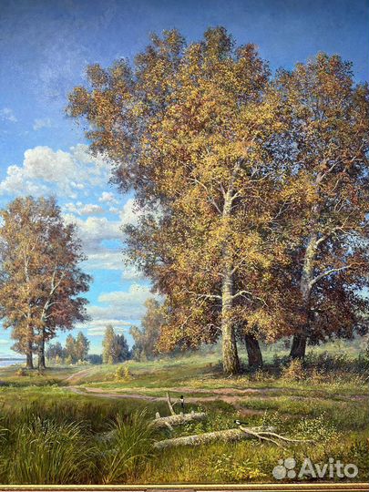 Русская живопись Большая картина Золотая осень