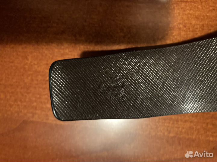 Ремень мужской Montblanc чёрный