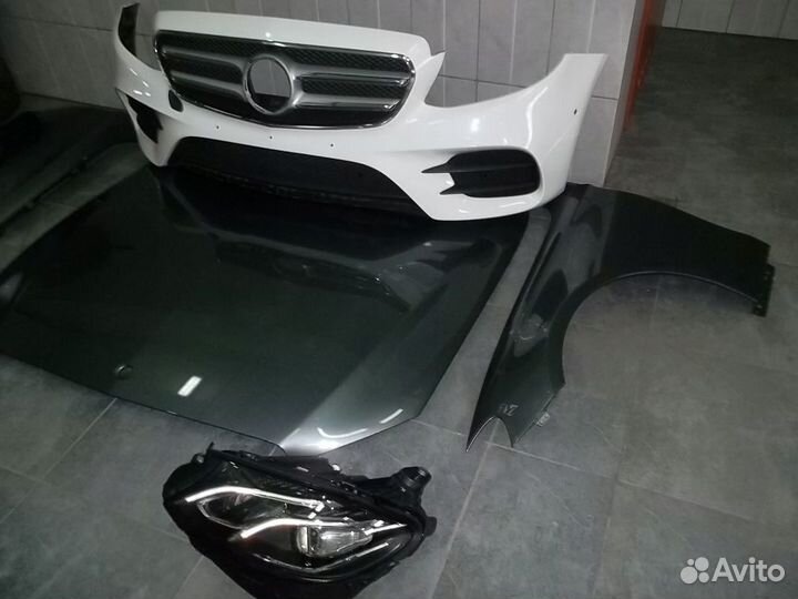 Бампер Передний Ноускат Mercedes-Benz E W213 AMG