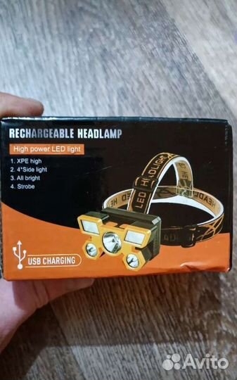 Налобный фонарик