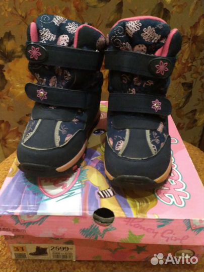Ботинки для девочки