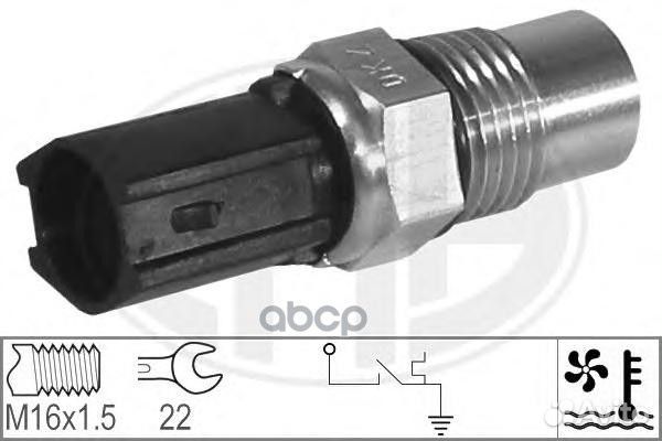 Датчик, включение вентилятора KIA shuma 330620 Era