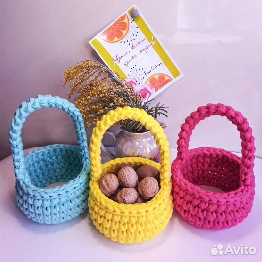 Корзины ручной работы