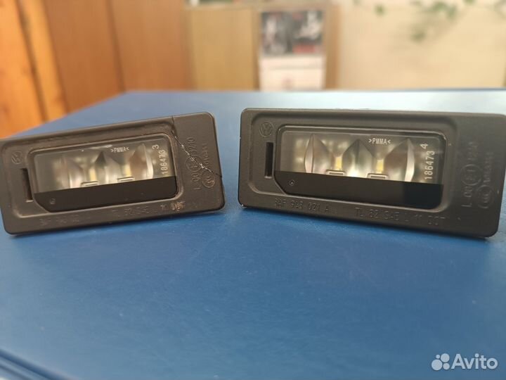 Плафоны подсветки номера Jetta 6