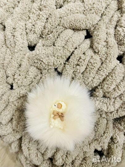 Плед для новорождённых новый. Ручная работа