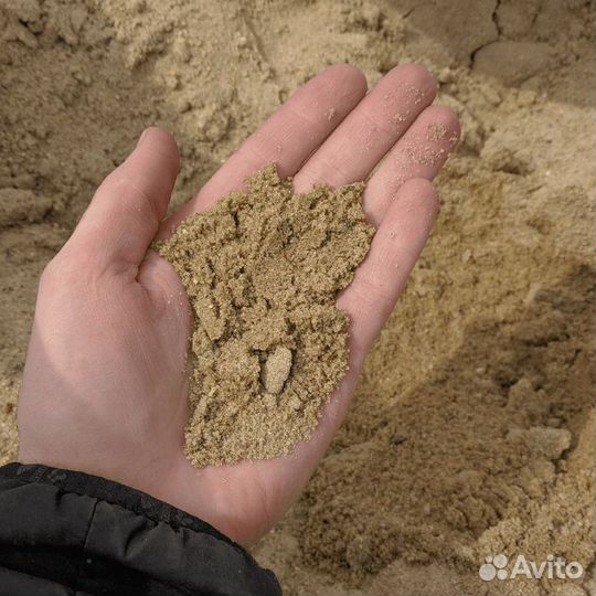 Песок желтый для песочницы по госту