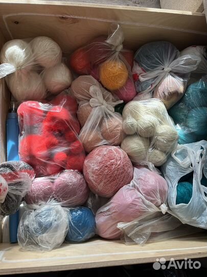 Пряжа нитки для вязания