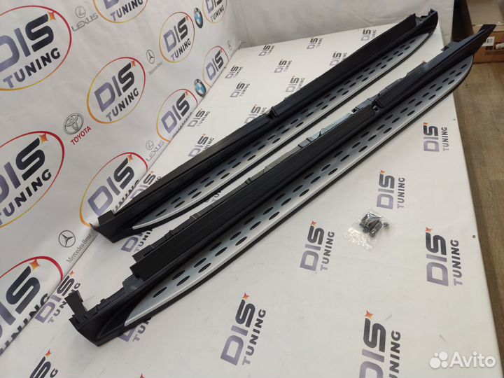 Пороги Mercedes-Benz GLS-Class (X166) 15-18г