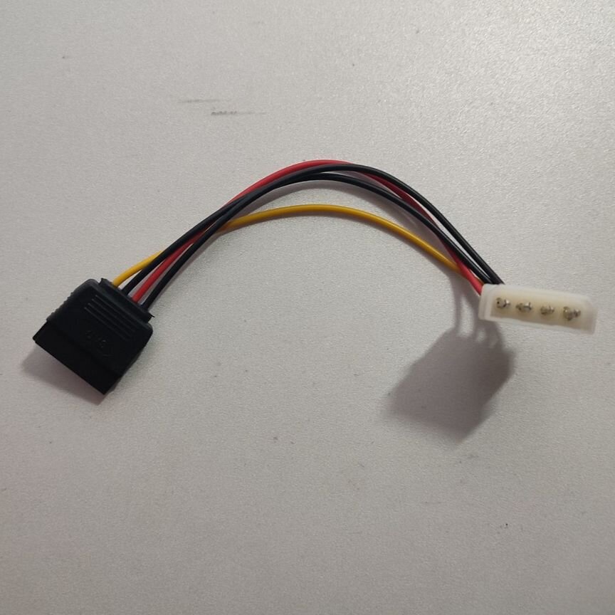 Molex - Sata Переходник Питания, Короткий