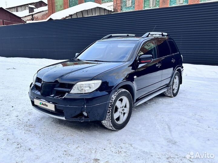 Mitsubishi Outlander 2.4 AT, 2007, 189 000 км