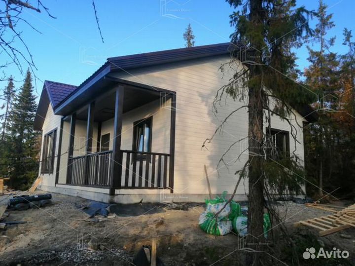 Дом в Арктике 8х10