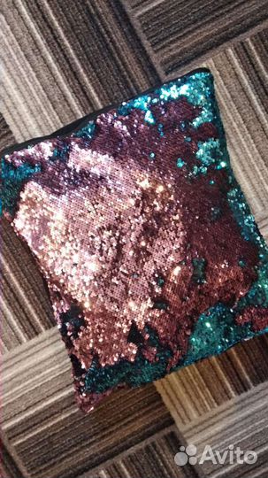 Подушка антистресс с паетками