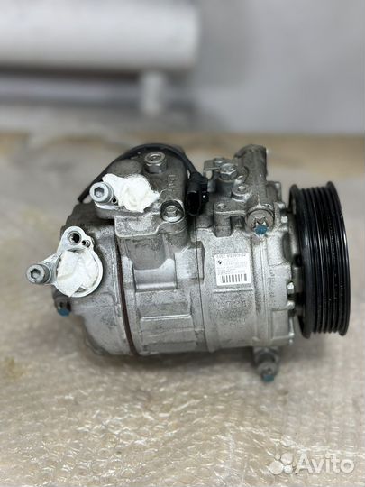 Компрессор кондиционера на Bmw e90 n52