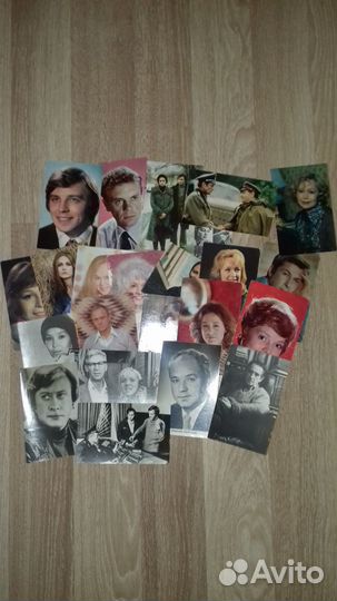 Открытки артистов СССР 22 шт