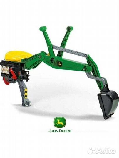 Веломобили Rolly Toys Rolly Toys Koparka doczepiana John Deere yka