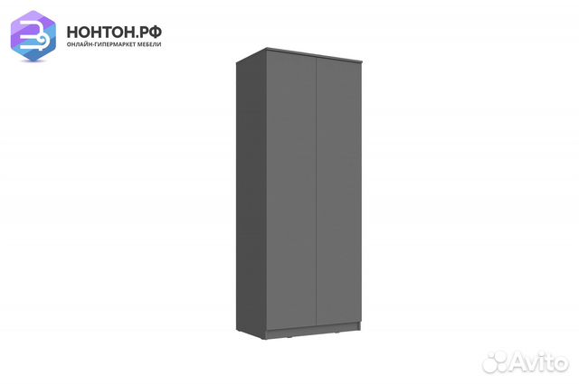 Шкаф двухстворчатый Челси графит