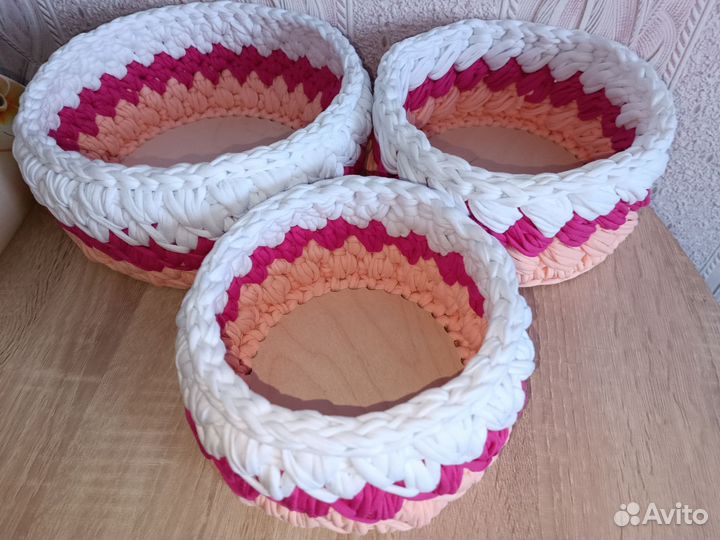 Набор интерьерных корзин