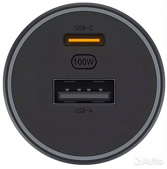 Автомобильное зарядное устройство Xiaomi 1A1C 100w