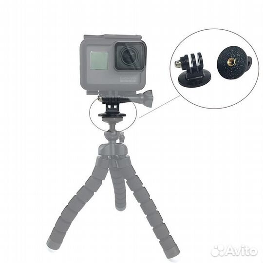 Адаптер и крепление для GoPro на штатив и монопод