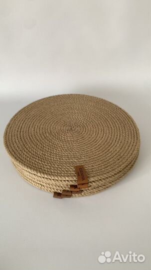 Салфетки сервировочные из джута