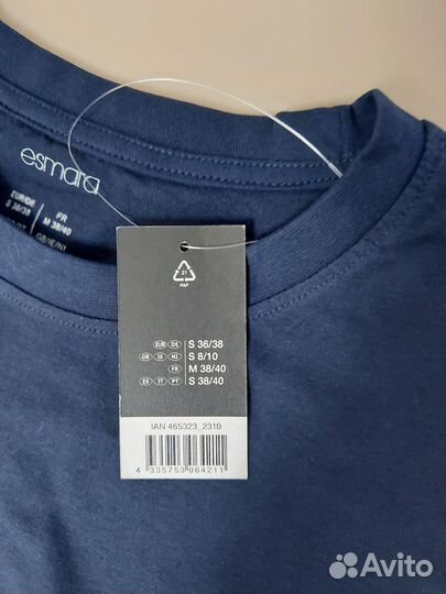 Платье женское синее хлопок на S,M,L р Esmara