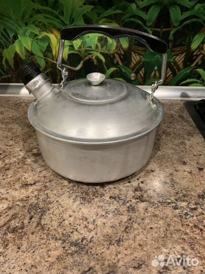 Чайник со свистком СССР алюминий