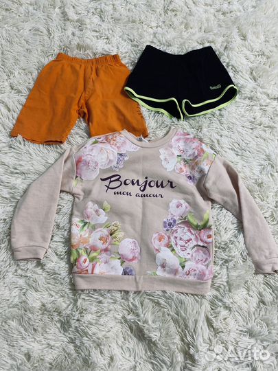Детские вещи пакетом на девочку 116 122
