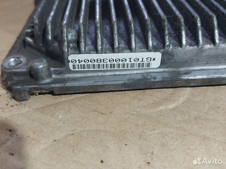 Блок управления двигателем Chevrolet Aveo T255