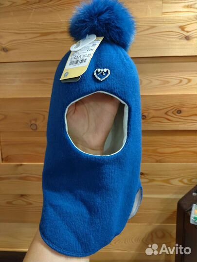 Новая шапка шлем Котик