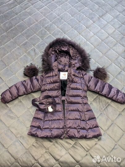 Пуховик пальто для девочки Kiwiland 104 размер