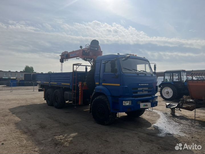 КАМАЗ 43118 с КМУ, 2017