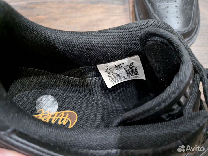 Nike Air Force 1 Low Luxe Black Gum