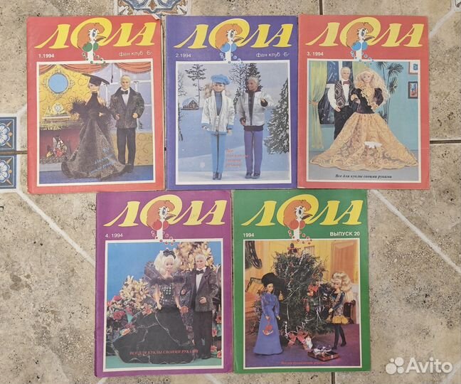 Журналы Лола Барби 19 штук
