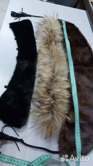 Воротники из натурального меха