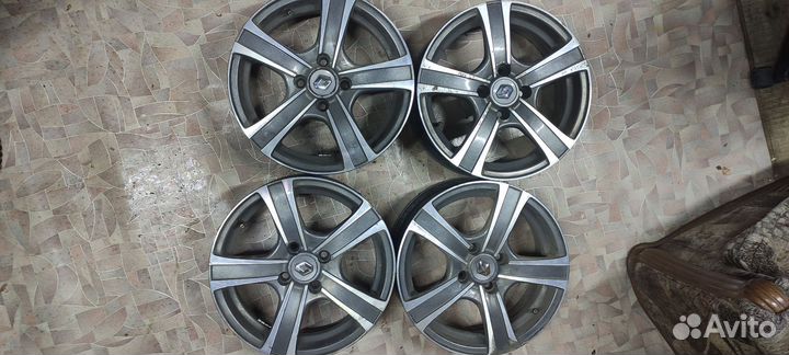 Литые диски r 15 4 100 бу