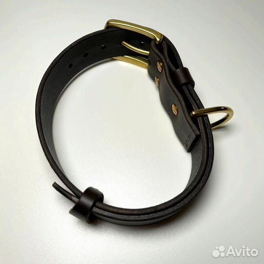 Ошейник кожаный для собак Hand made