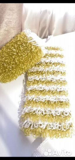 Мочалки ручной вязки