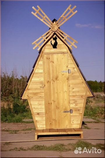 Дачный туалет с установкой Ч212