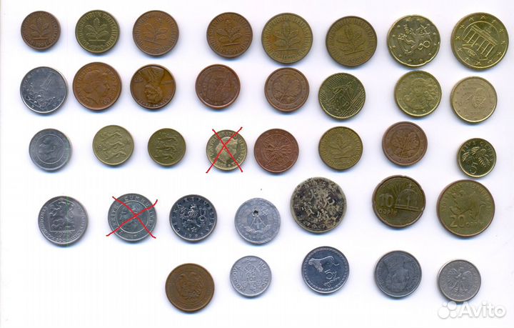 Обмен иностранных монет