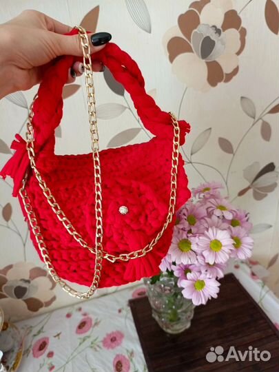 Сумка вязаная